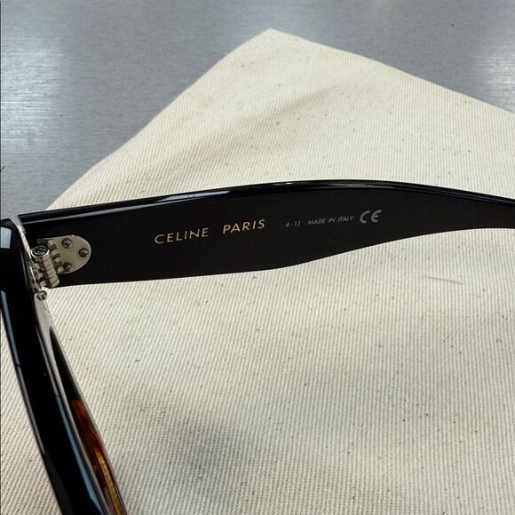 Celine Black and Brown Gradient Sunglasses - Picture 2 of 11